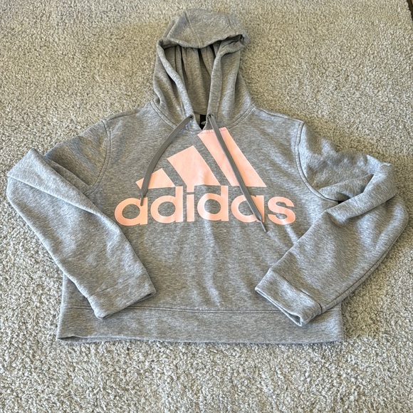 adidas Other - Girls Adidas cropped hoodie